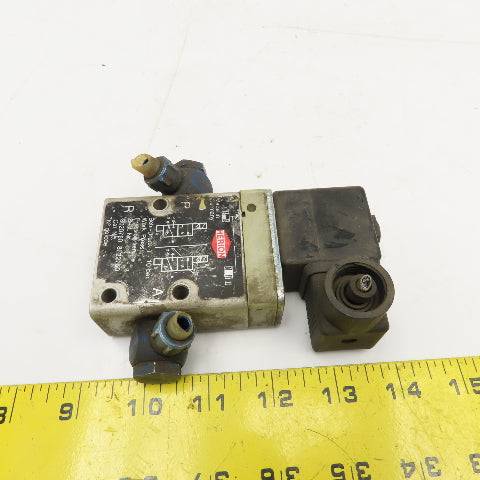 Herion 8020750 Single Solenoid Pneumatic Direction Valve 115V Coil