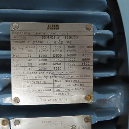 ABB M3GP-280SMC-4-B3 110kW AC Electric Motor 690/400V 50HZ 3PH 1485RPM 280 Frame