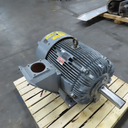 Westinghouse H12506TET5 125HP AC Electric Motor 1180RPM 575V 115A 3PH 445T Frame