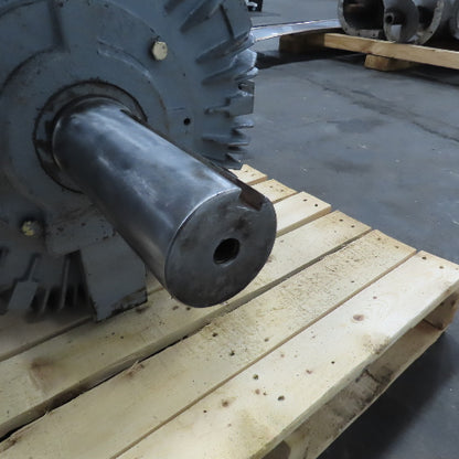Westinghouse H12506TET5 125HP AC Electric Motor 1180RPM 575V 115A 3PH 445T Frame