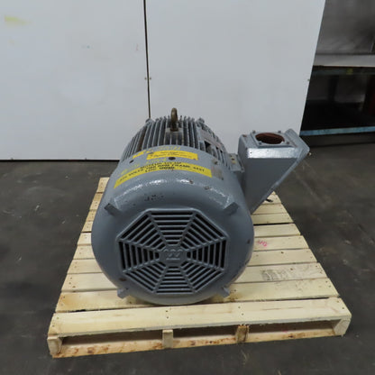 Westinghouse H12506TET5 125HP AC Electric Motor 1180RPM 575V 115A 3PH 445T Frame