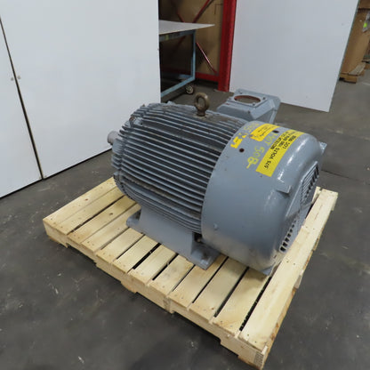 Westinghouse H12506TET5 125HP AC Electric Motor 1180RPM 575V 115A 3PH 445T Frame