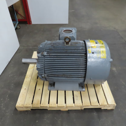 Westinghouse H12506TET5 125HP AC Electric Motor 1180RPM 575V 115A 3PH 445T Frame