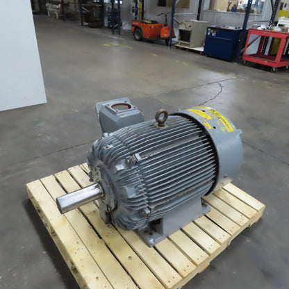 Westinghouse H12506TET5 125HP AC Electric Motor 1180RPM 575V 115A 3PH 445T Frame