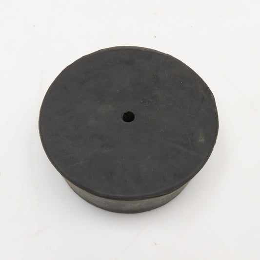 #13 Rubber Stopper 2-1/2" To 2-5/8" Diameter 1" Thick 7/32" Center Hole