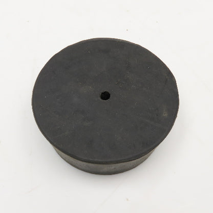 #13 Rubber Stopper 2-1/2" To 2-5/8" Diameter 1" Thick 7/32" Center Hole