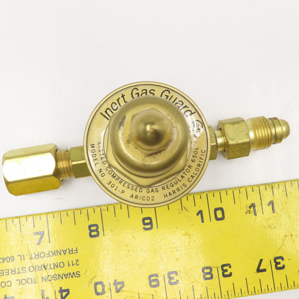 Harris 301-P Inert Gas Guard AR/CO2 Compressed Gas Regulator 250PSIG