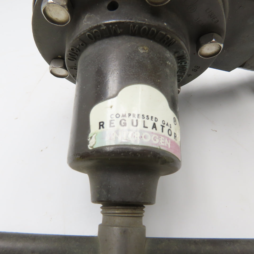 Modern Engineering P-600 2 Stage Compressed Nitrogen Gas Pressure Regulator
