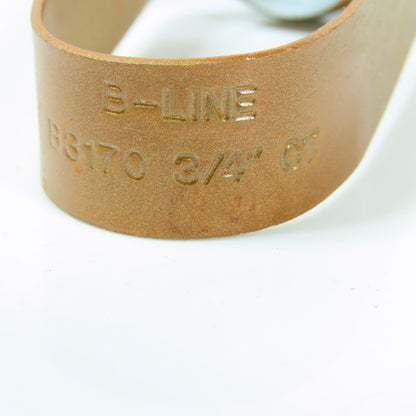 B-Line B3170 3/4" Dura Copper Epoxy Steel Adjustable Swivel Ring Hanger Lot/75