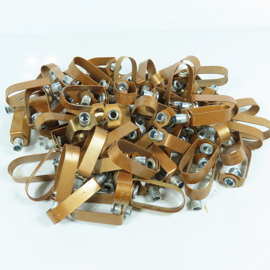 B-Line B3170 3/4" Dura Copper Epoxy Steel Adjustable Swivel Ring Hanger Lot/75