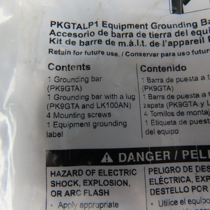 Square D PK16GTA Series 0 15 Pole Load Center Grounding Bar Kit