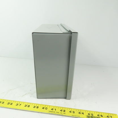 COOPER B-LINE 1084-1 10" x 8" x 4" Hinged Door Electrical Enclosure Type 1 NRW