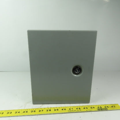 COOPER B-LINE 1084-1 10" x 8" x 4" Hinged Door Electrical Enclosure Type 1 NRW