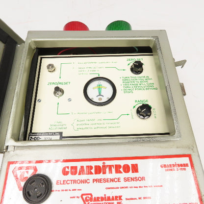Guardimark Guarditron Z-7010 Electronic Presence Sensor 105-125V