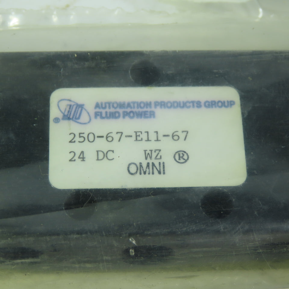 OMNI 250-67-E11-67 Pneumatic 24VDC Coils Solenoid Valve