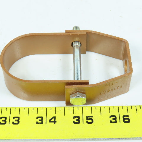 B-Line B3104-1-1/2 Dura Copper Steel Adjustable Clevis Pipe Hanger 1-1/2" Lot/50