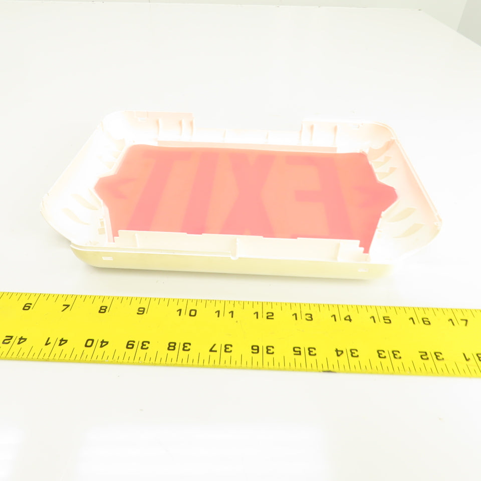 Dual Lite 26UX10 EVCURWD4 Exit Sign Replacement Lense Only