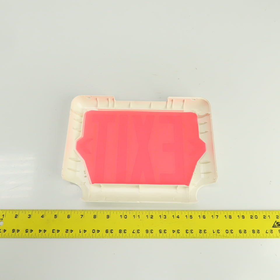 Dual Lite 26UX10 EVCURWD4 Exit Sign Replacement Lense Only
