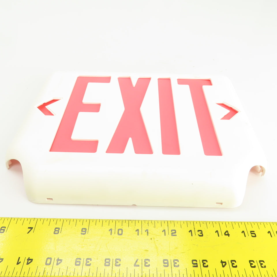 Dual Lite 26UX10 EVCURWD4 Exit Sign Replacement Lense Only