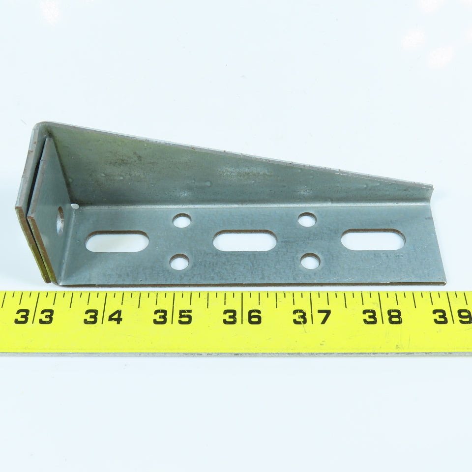 B-Line B184SHL 6" Left Slotted Bracket Zinc Plated