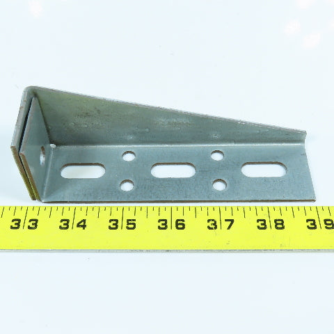 B-Line B184SHL 6" Left Slotted Bracket Zinc Plated