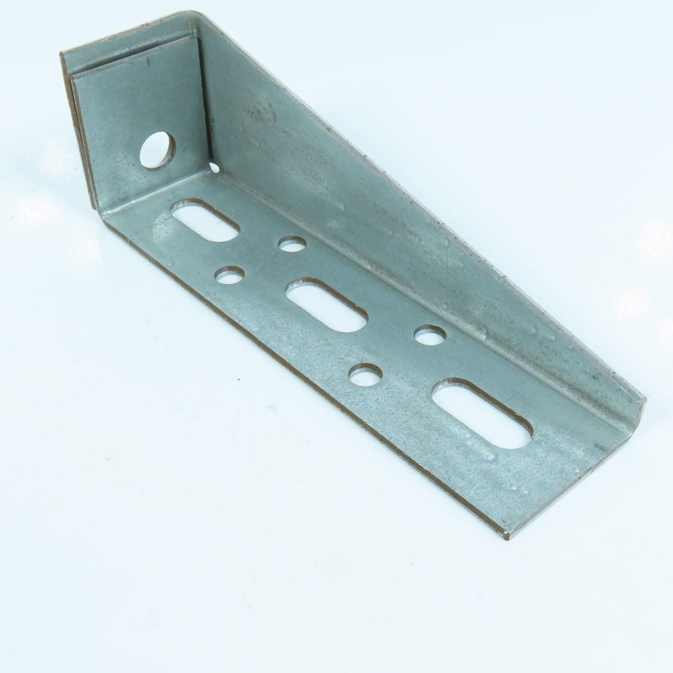B-Line B184SHL 6" Left Slotted Bracket Zinc Plated