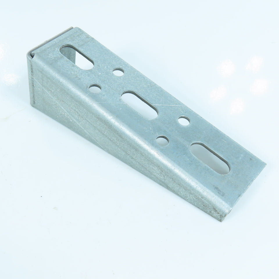 B-Line B184SHL 6" Left Slotted Bracket Zinc Plated