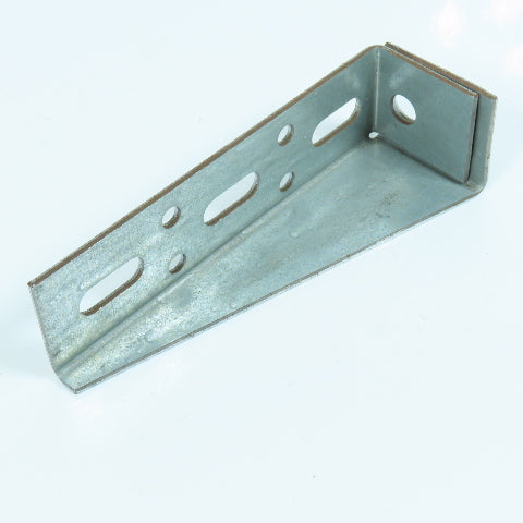 B-Line B184SHL 6" Left Slotted Bracket Zinc Plated