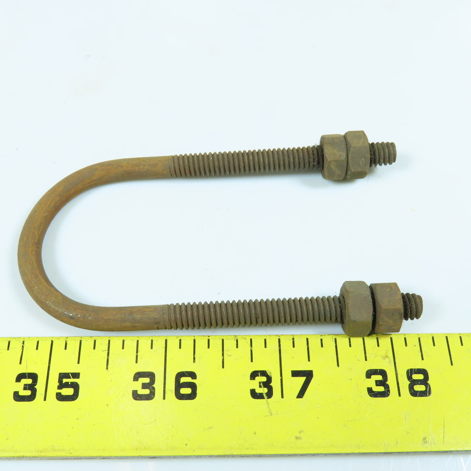 1-3/8" ID x 3-3/4" OAL For 1-1/4" Tube 1/4"-20 Thread Steel U-Bolt Lot of 24
