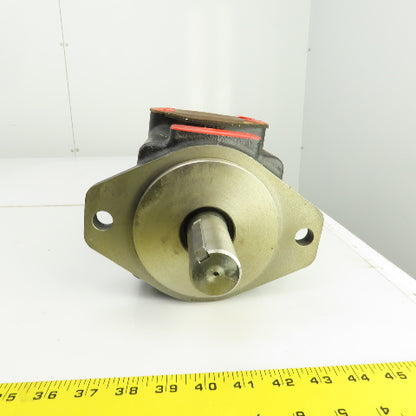 CRS Vickers 3525V25A21 Hydraulic Vane Pump 1-3/8" Shaft 31 GPM Rebuilt