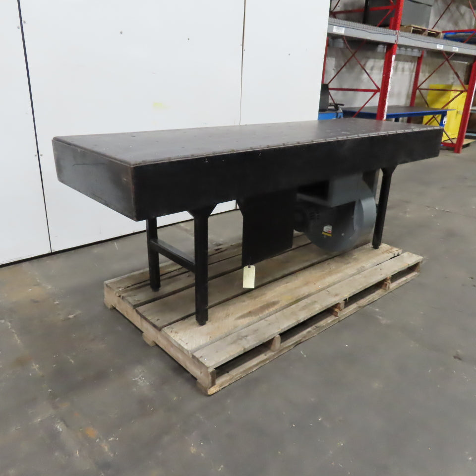 Dayton 4C330 30" x 96" Air Float Ball Transfer Table 5Hp 208-230/460V 3Ph