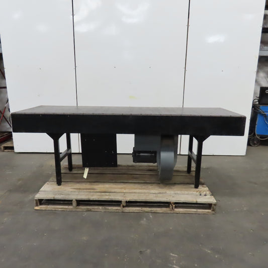 Dayton 4C330 30" x 96" Air Float Ball Transfer Table 5Hp 208-230/460V 3Ph