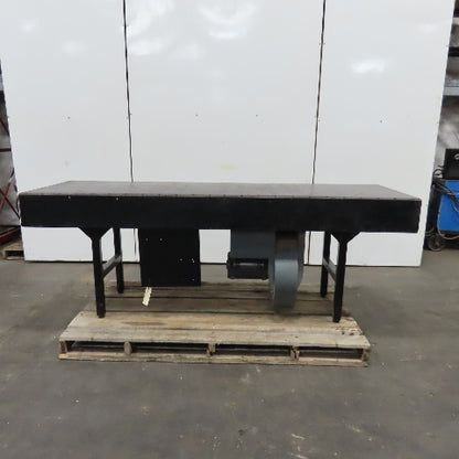 Dayton 4C330 30" x 96" Air Float Ball Transfer Table 5Hp 208-230/460V 3Ph