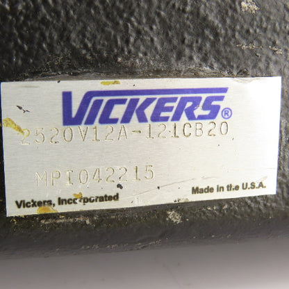 Vickers 2520V12A-121CB20 Hydraulic Vane Pump 7/8" Shaft