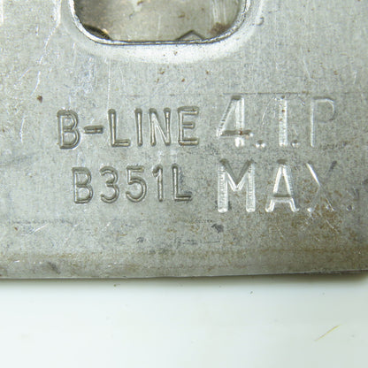 B-line B351L 3/8" Steel Beam C Clamp 4" Max Pipe Lot of 11