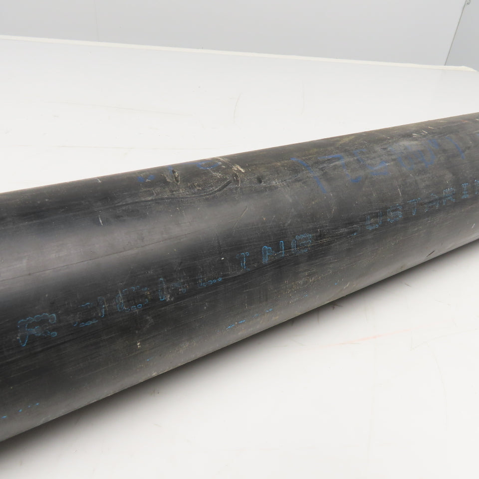 Rochling Sustarin 3-1/2" Diam. Black Acetal Rod 31" OAL