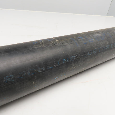 Rochling Sustarin 3-1/2" Diam. Black Acetal Rod 31" OAL