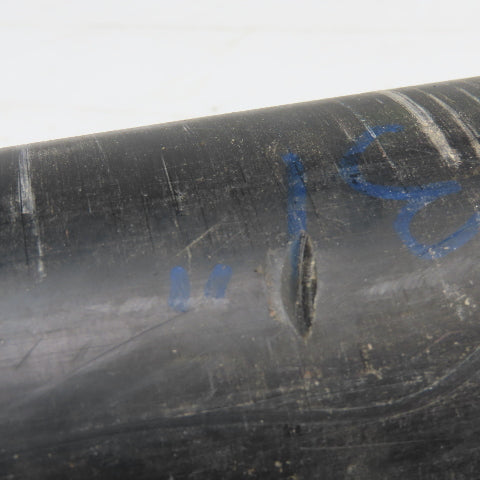 Rochling Sustarin 3-1/2" Diam. Black Acetal Rod 31" OAL