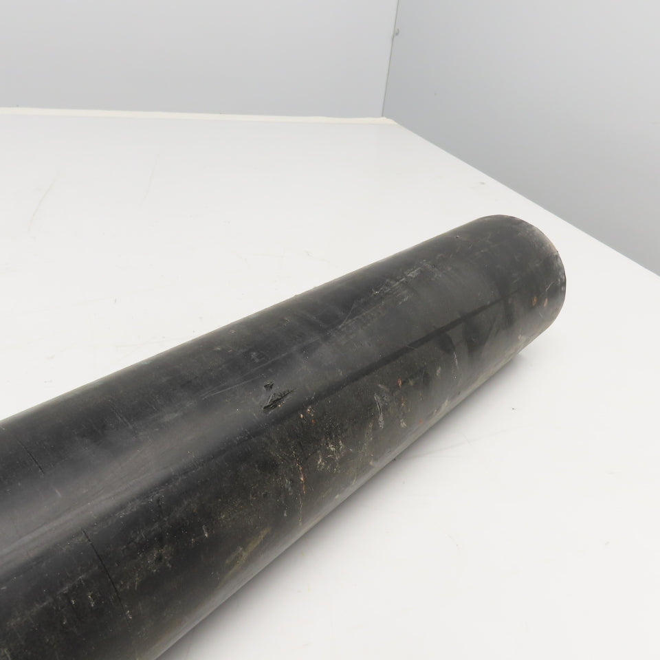 Rochling Sustarin 3-1/2" Diam. Black Acetal Rod 31" OAL