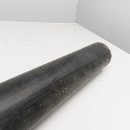Rochling Sustarin 3-1/2" Diam. Black Acetal Rod 31" OAL
