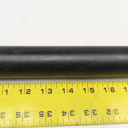 1-1/2" Pomalux M25 Black Polyoxymethylene Resin Rod 49"