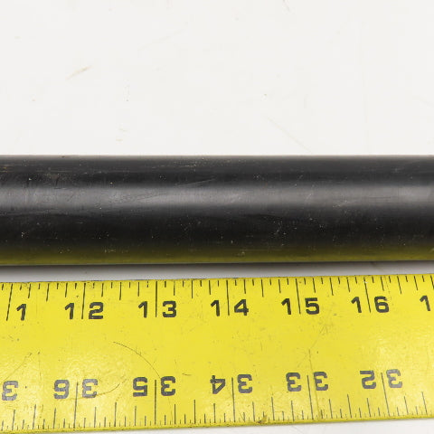 1-1/2" Pomalux M25 Black Polyoxymethylene Resin Rod 49"