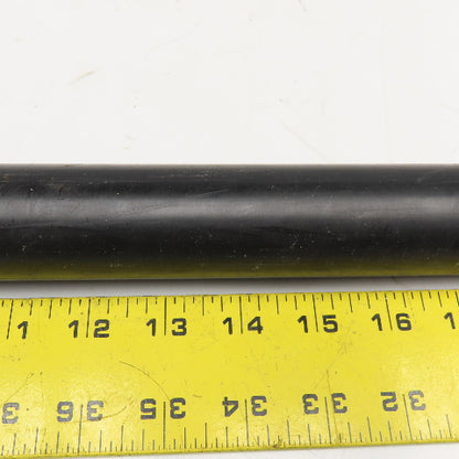 1-1/2" Pomalux M25 Black Polyoxymethylene Resin Rod 49"