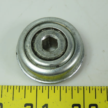 1.410" OD Conveyor Roller Bearing 3/8" Hex Lot of 6
