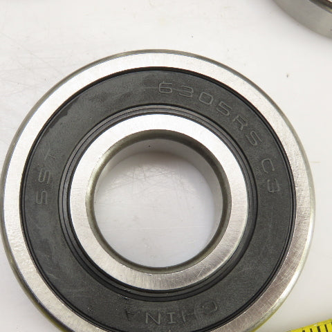 Timken 63052RS C3 Rubber Seal Ball Bearing 25mm ID x 62mm OD 17mm Wide Lot Of 5