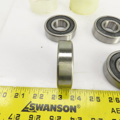Timken 63052RS C3 Rubber Seal Ball Bearing 25mm ID x 62mm OD 17mm Wide Lot Of 5
