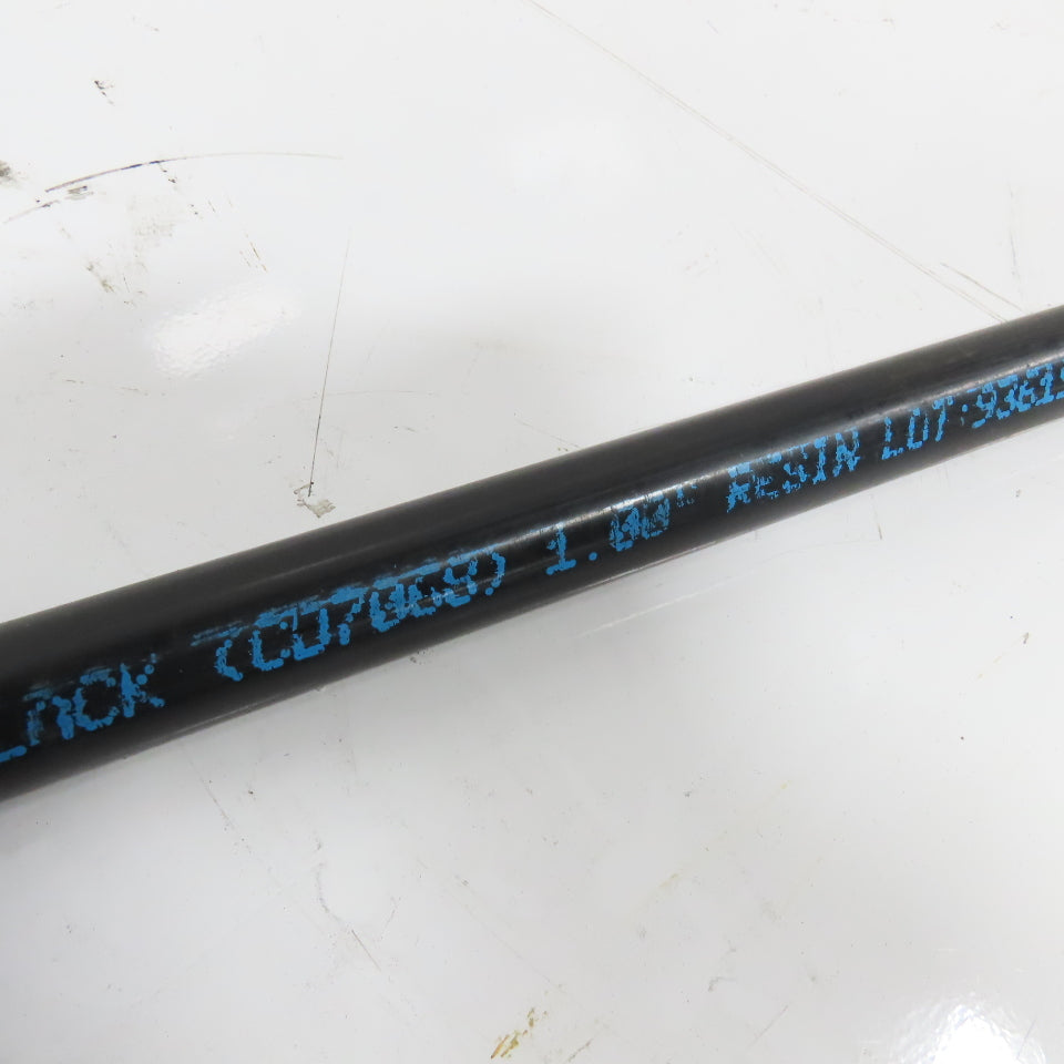 Rochling 1" Diameter Acetal CD7068 MG Black Rod 97"