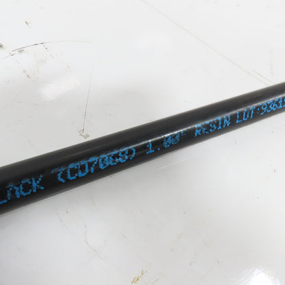 Rochling 1" Diameter Acetal CD7068 MG Black Rod 97"