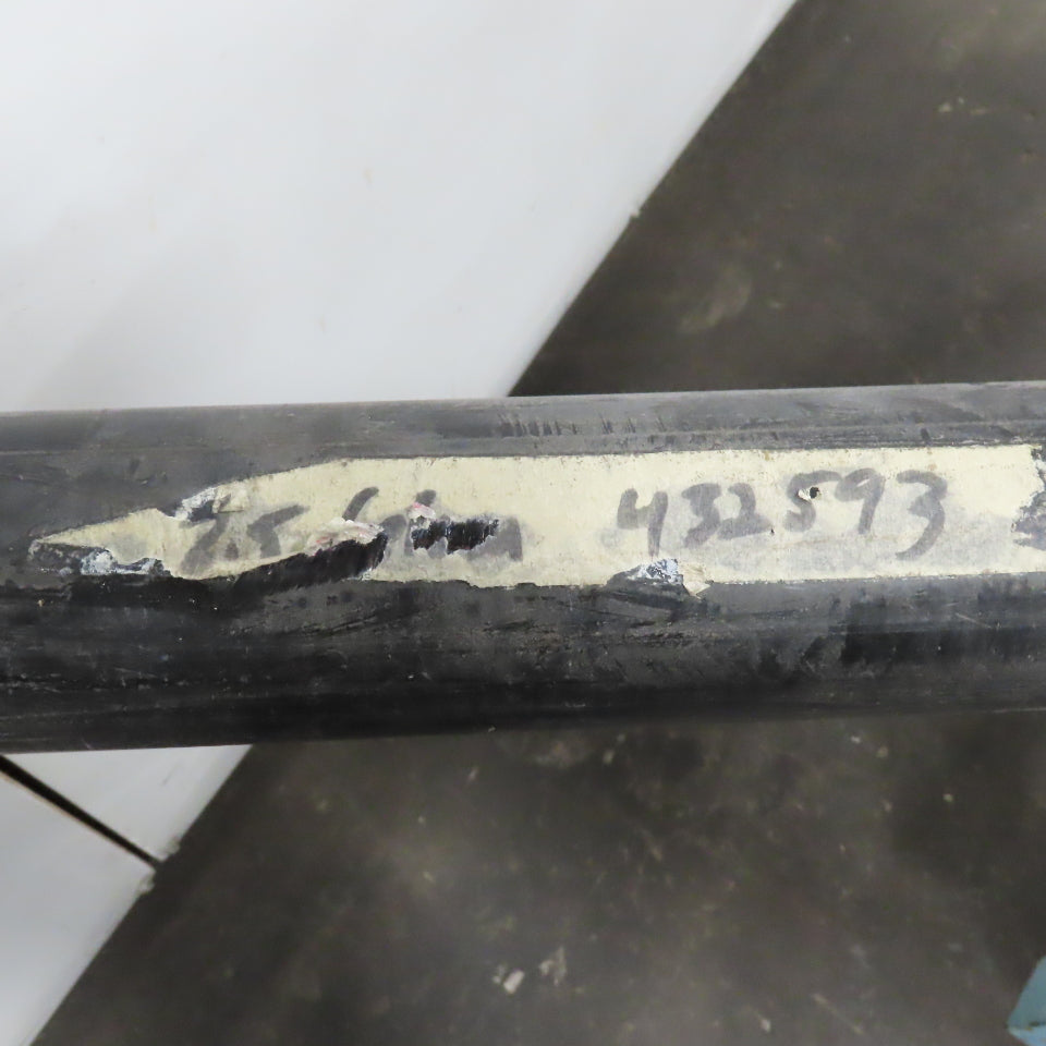 Rochling 2-1/2" Diameter Acetal Celcon Black Rod 97"