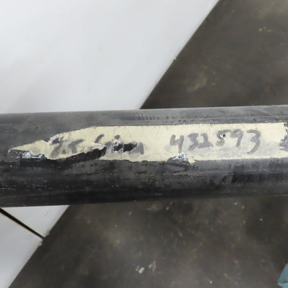 Rochling 2-1/2" Diameter Acetal Celcon Black Rod 97"
